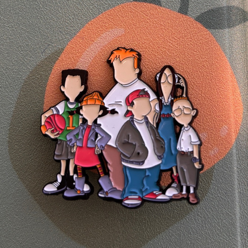 Recess TV Show Enamel Pin